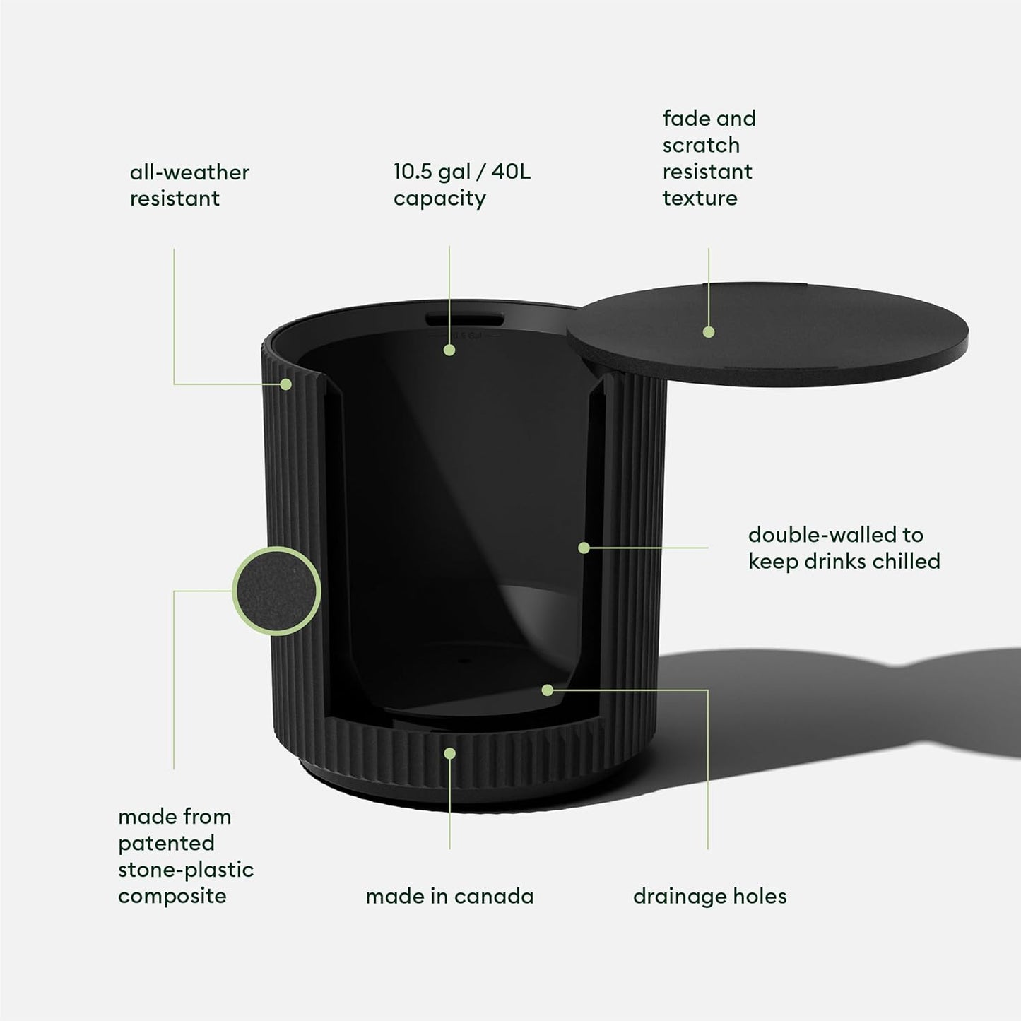 NeoChill Cooler Side Table